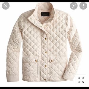 J Crew Quilted Jacket Size M